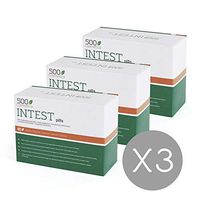 500Cosmetics Intest - Natural Capsules to Prevent Hemorrhoids - Improves Circulation and Combats Constipation - for Men and Women. (3)