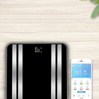 OhradWord Bluetooth Body Fat Scale, Smart Scale Bathroom Digital Weight Wireless Scale with Body Composition Monitor Analyzer,Scale Precision