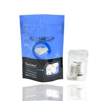 TISSUEDORI Compressed Coin Toilet Paper Tablets | Flushable Wipes for Kids, Pets, Sensitive Skin | Including Free Portable Tissue Case (Flushable 100pcs)