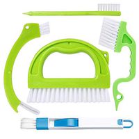 5 Pack Tile Brushes Grout Cleaner Brush, Joint Scrubber for Deep Cleaning, Great Cleaning Brushes for Grout, Floor, Shower, Kitchen, Door Track, Stove Tops