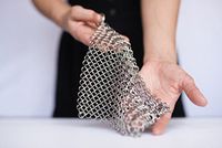 DrCleaner - Chainmail Cast Iron Cleaner, XL 8x6-Inch GIFT - EBOOK