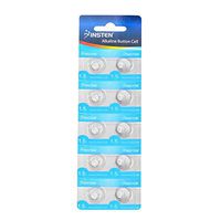 Insten 50pcs AG1 1.5V Alkaline Batteries Button Cell Coin Battery (Pack of 50 Pieces)