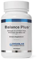 Douglas Laboratories - Balance Plus - Omega 3, 6, 9 from Fish, Primrose, and Olive Oil - 90 Softgels