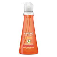 Method 01404 Dish Soap, Honeycrisp Apple, 18 oz Pump Bottle, 6/Carton