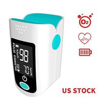 Fingertip Blood Oxygen Saturation Monitor with LED Screen | Digital Readings for SpO2, Pulse Rate, BPM, and Blood Oxygen
