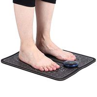 JSYCD Legs Feet Meridian Dredge Electric Massager, EMS Intelligent Foot Sole Massage Pad for Relief Fibromyalgia Diabetic Neuropathy
