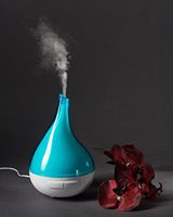 QUOOZ Lull Ultrasonic Aromatherapy Essential Oil Diffuser, High Capacity Diffuser with Auto Shut- Off
