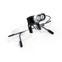 Eschenbach 160422 Headlight LED with Stretcher Clip System (For User Who Need Glasses) - Small, Easily More Compact Reflectors - In Many Areas Deployable Doctor Dentist The Lab Professional