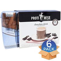 ProtiWise - Protein Anytime Drink - Diet Ready to Drink - Gluten Free - Low Calorie - Low Fat - Low Sugar - Chocolate Weight Loss RTD - (6 Count)