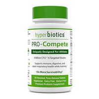 Hyperbiotics PRO-Compete Probiotics: Uniquely Designed for Athletes (30ct) Support Digestion and Performance—Workout Supplement to Support Energy & Endurance