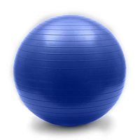 ZENWENProfessional Exercise 2,000 lbs Stability Ball Balance Exercise Yoga Ball Balance 2,000 lbs Stability Ball Fitness Exercise,Navy blue-25cm