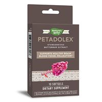 Nature's Way Petadolex to Go, Blood Vessel Health, Travel Size, 10 Softgels (Packaging May Vary)