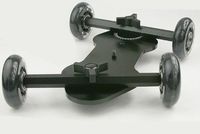 Large Table Flex Dolly Video Stabilization System for DSLR Cameras & Camcorders