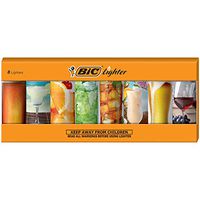 BIC Special Edition Cheers Series Lighters, Set of 8 Lighters