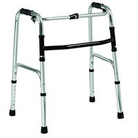 Elite Care ECWF01 Folding Lightweight Walker - Adjustable Height, Weighs only 4.8lbs
