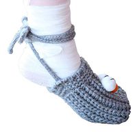 Cast Toe Covers Socks for Leg Foot Ankle Casts Toe Warmer Sock (Cartoon Gray)