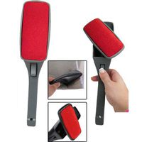 New Magic Lint Fluff Fabric Clothes Dust Brush Pet Hair Remover Cleaner Swivel