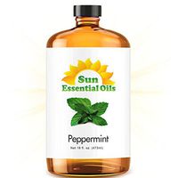 Peppermint Essential Oil (Huge 16oz Bottle) Bulk Peppermint Oil - 16 Ounce