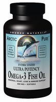 Arctic Pure, Ultra Potency, Omega-3 Fish Oil, 850 mg, 120 Softgels by Source Naturals