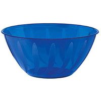 Amscan 438805.105 Tableware Bowl, 5 Qt, Bright Royal Blue