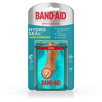 Band-Aid Brand Hydro Seal Corn Cushion Bandages, Waterproof Corn Pads, Medium, 10 ct (2-Pack (Medium, 10 ct))