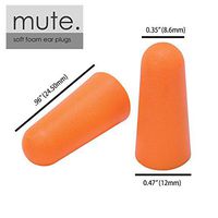 100 Pair Ear Plugs Memory Foam Soft NRR 33 Earplugs