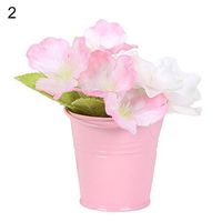 super1798 Cute Mini Pail Bucket Wedding Party Candy Favours Home Hotel Decor Pink