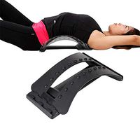 EDTara Back Stretcher - Lumbar Massage Stretching Device,Back Support Relax Mate Posture Corrector for Lower and Upper Back Spine Pain Relief