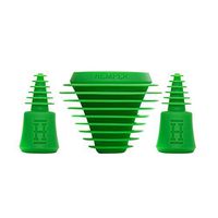 HEMPER Tech Universal Cleaning Plugs+Caps for Cleaning, Storage, and Odor Proofing Glass Water Pipes/Rigs and More