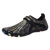 Men Quick Dry Barefoot Aqua Socks HAALIFE◕‿ Hook and Loop Water Sports Shoes Quick Dry Barefoot Swim Shoes