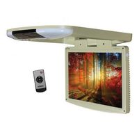 Tview T1588IRTAN 15.4" Wide Screen LED Flip Down Monitor (Tan)