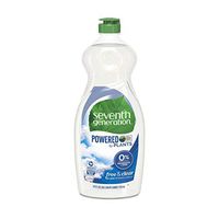Seventh Generation Dish Liquid Soap, Free & Clear, 25 oz (Packaging May Vary)