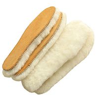 Australian Sheepskin Insoles,Thick and Warm Wool Insole,Women Men Replacement Insole (8 M US Women)