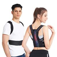 Slimerence Posture Corrector for Men and Women Adjustable Posture Brace for Back Support with Scoliosis Humpback Correction Belt, Improve Straight Back Kyphosis & Bad Posture