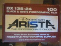 Arista Black & White Photographic Film