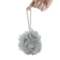 Vitsunhoo Hanging Soft Bath Shower Sponge for Mesh Shower Ball (Grey)