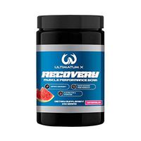 Ultimatum X BCAA Recovery Muscle Performance Powder, Branched Chain Amino Acids, BCAAs, Watermelon, 45 Servings