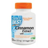 Best Cinnamon Extract, 60vc by Doctors Best (Pack of 3)