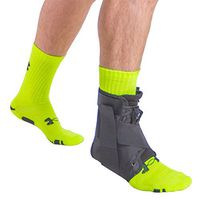 BraceAbility Figure 8 Lace-up Athletic Ankle Brace Protection for Weak or Injured Ankles (Small)