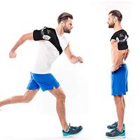 Shoulder Brace with Compression Pad for Men,Women,Right,Left,Adjustable Breathable Neoprene Shoulder Support for Rotator Cuff, Dislocated AC Joint,Bursitis (Camouflage S-M) by Cleviss