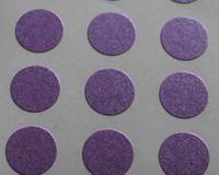 Minilabel 150 Labels, 10mm Diameter Round Circles, Self-Adhesive Stickers, Shapes Purple