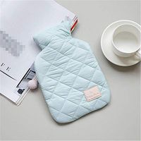 Stylish and Simple Down Waterproof Hot Water Bottle, Environmentally Friendly PVC Liner, Winter Warm Gift, Water Injection Hand Warmer