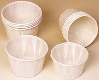 Paper Medicine Cups - 1 1/4 oz. - Model 55580 - Box of 250