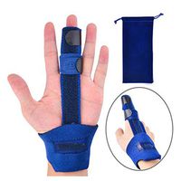 LLDY Finger Extension Splint for Trigger Finger, Mallet Finger, Finger Knuckle Immobilization, Finger Fractures, Wounds, Post-Operative Care and Pain Relief