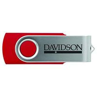 LXG, Inc. Davidson College-8GB 2.0 USB Flash Drive-Red