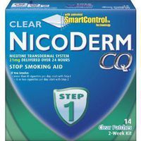 Nicoderm CQ Step 1 Clear Patch 14-pk.
