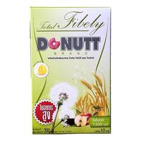 Momthai12 3 Box Detox Total Fibely Donutt Brand Detoxification Care & Cleaning Colon and Excretory Fibely Detox, Drink Healthy Lemon Flavor Wash Residue Skin Bright 10 Sachet (20g./1Sachet)
