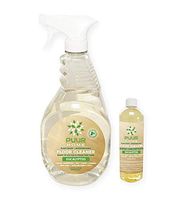 PUUR Home Natural Floor Cleaner Eucalyptus Scent 32 oz Spray with 4 oz Super Concentrate - 160 ozs Total (1.25 gallons) Hard Wood Floors, Tile Floors, Bamboo Floors Plant Based Child Safe pet Safe