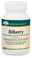 Genestra Brands - Bilberry - Herbal Supplement to Support Vision and Overall Health - 60 Capsules