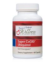 Super CoQ10 Ubiquinol - CoQH-CF® Patented Stable and Crystal-Free and Soy-Free Form (100mg, 60 Capsules)